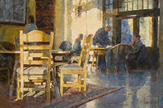 James Crandall - Work Zoom: Tea in the Solarium (Ahwahnee Hotel)