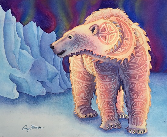 Amy Rattner - Work Detail: Polar Bear Totem