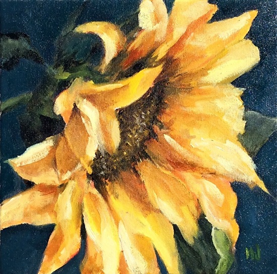 Mary Jean St Claire - Work Zoom: Sunflower