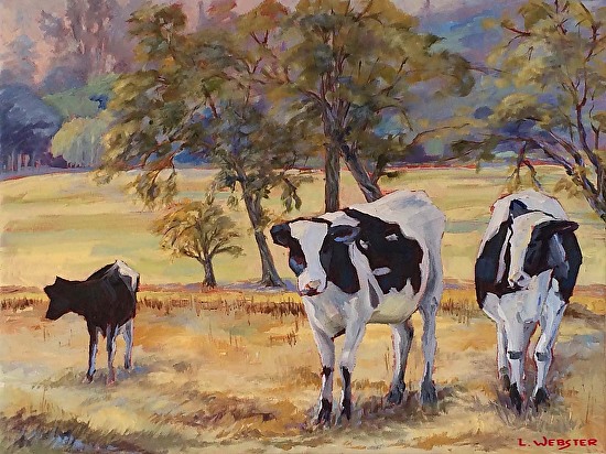 LaRhee Webster - Work Zoom: Emily's Cows Discuss the Merits of ...