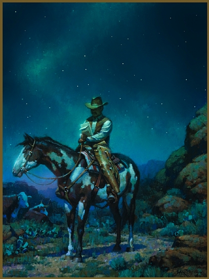 Steve Atkinson - Work Zoom: Cowboy Reading Light