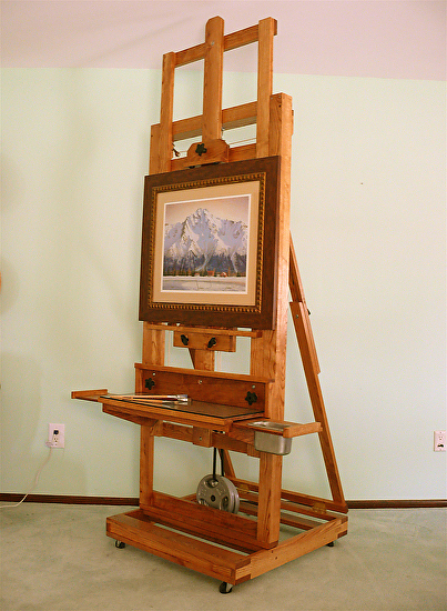 Bob Perrish - Work Zoom: Cadmium Easel