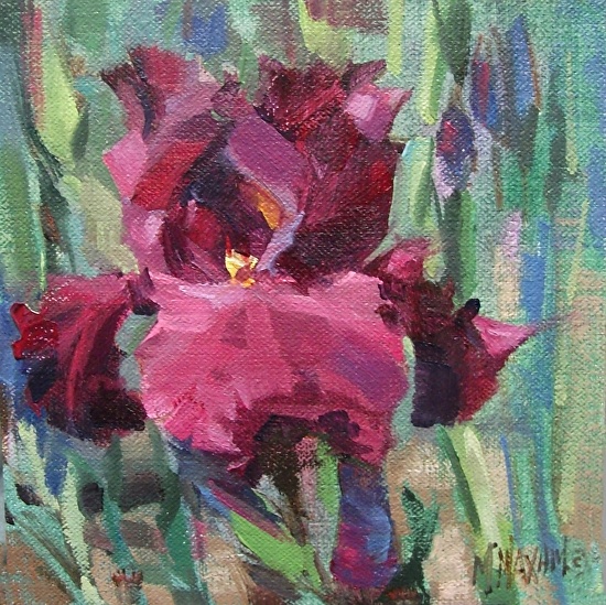 Mary Maxam - Work Detail: Crimson Iris