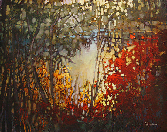 Linda Wilder - Work Zoom: Creekside Blaze